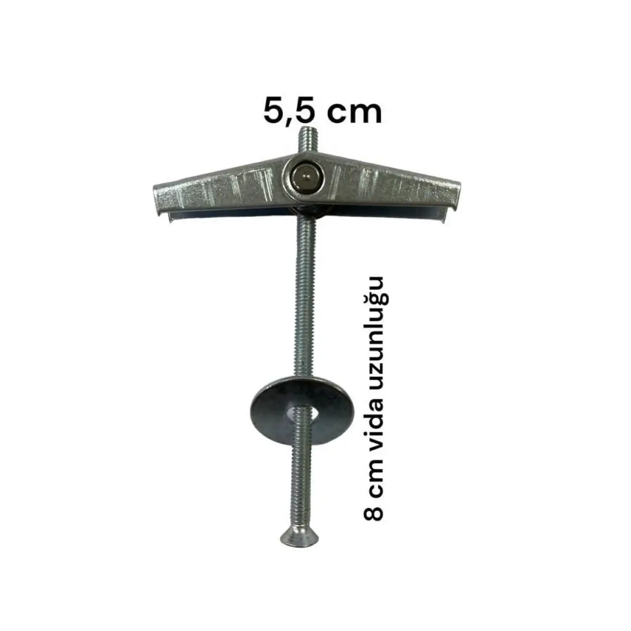 Alçıpan Askı Dübel Yaylı 12X80 5 Adet