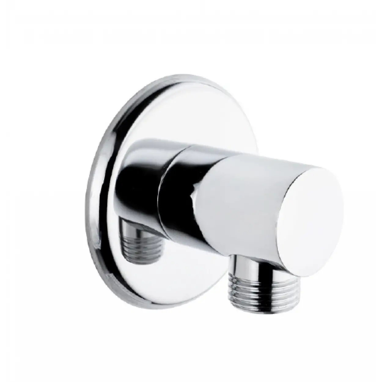 ANKASTRE DUŞ 1/2 ÇIKIŞLI PRİNÇ YUVARLAK