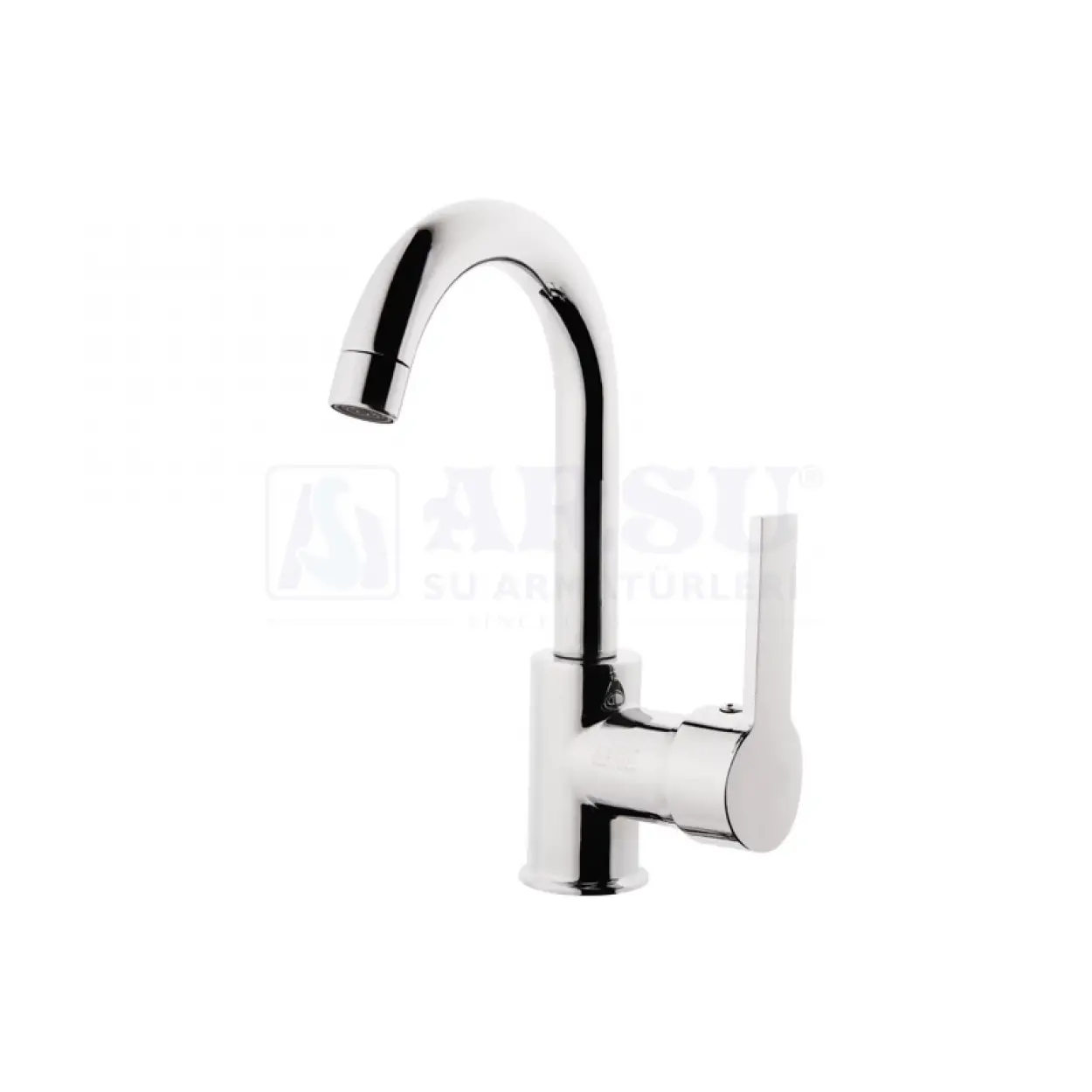 ARSU - GOLD MİX KUĞU LAVABO BATARYASI ( Q40 LIK - DELTA KOL )