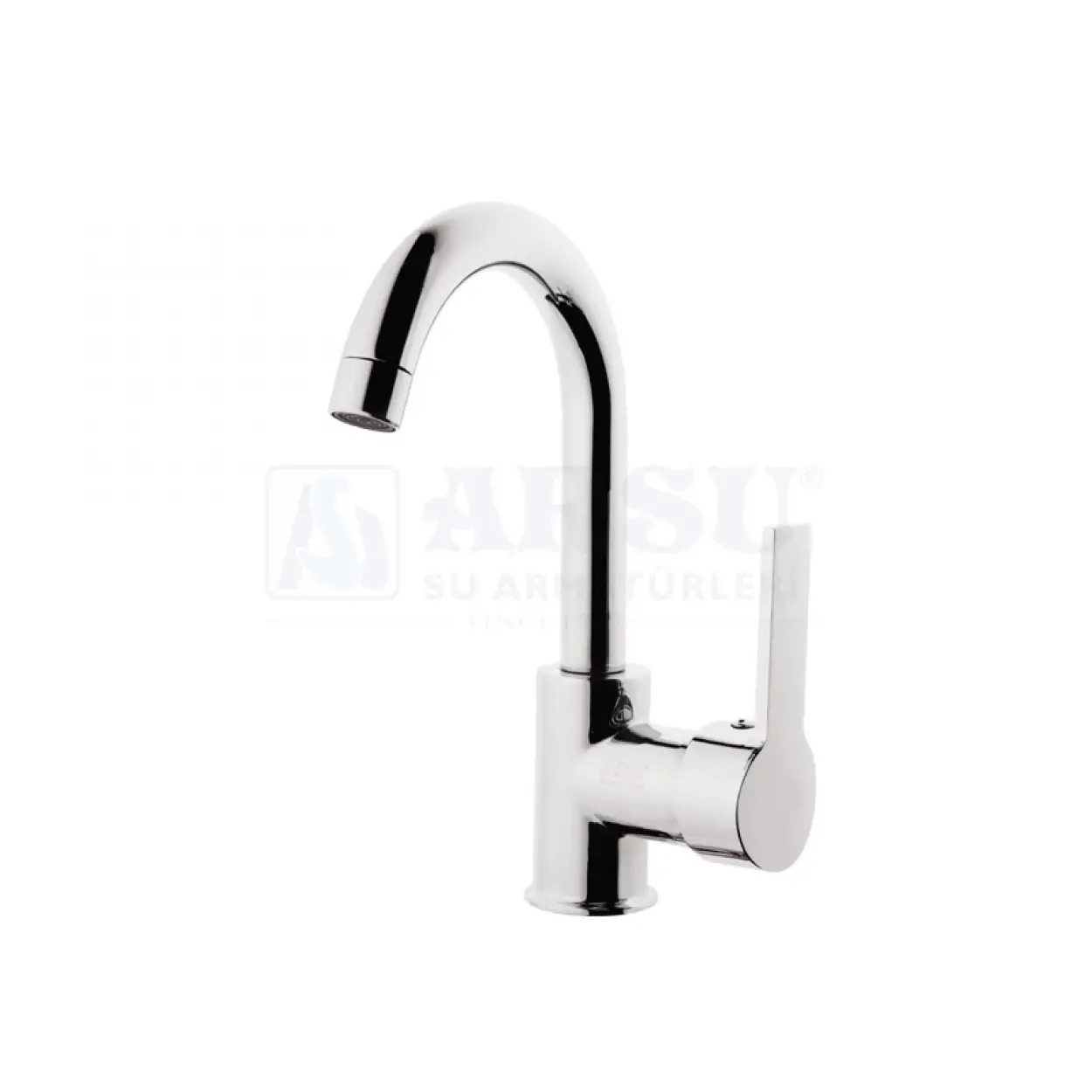 ARSU - SİLVER MİX KUĞU LAVABO BATARYASI ( Q35 LIK - DELTA KOL )