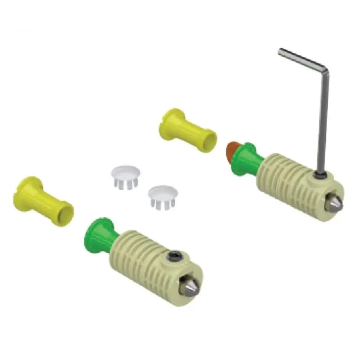 ASMA KLOZET GİZLİ MONTAJ SETİ T1 - ÜSTTEN MONTAJ + 3 UZATMALI + SABİTLEME BORULU