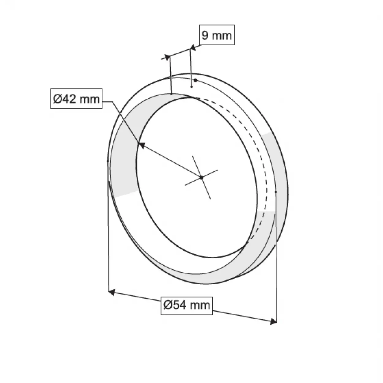 ASMA KLOZET TEMİZ SU ÇIKIŞ CONTASI - Q45 mm