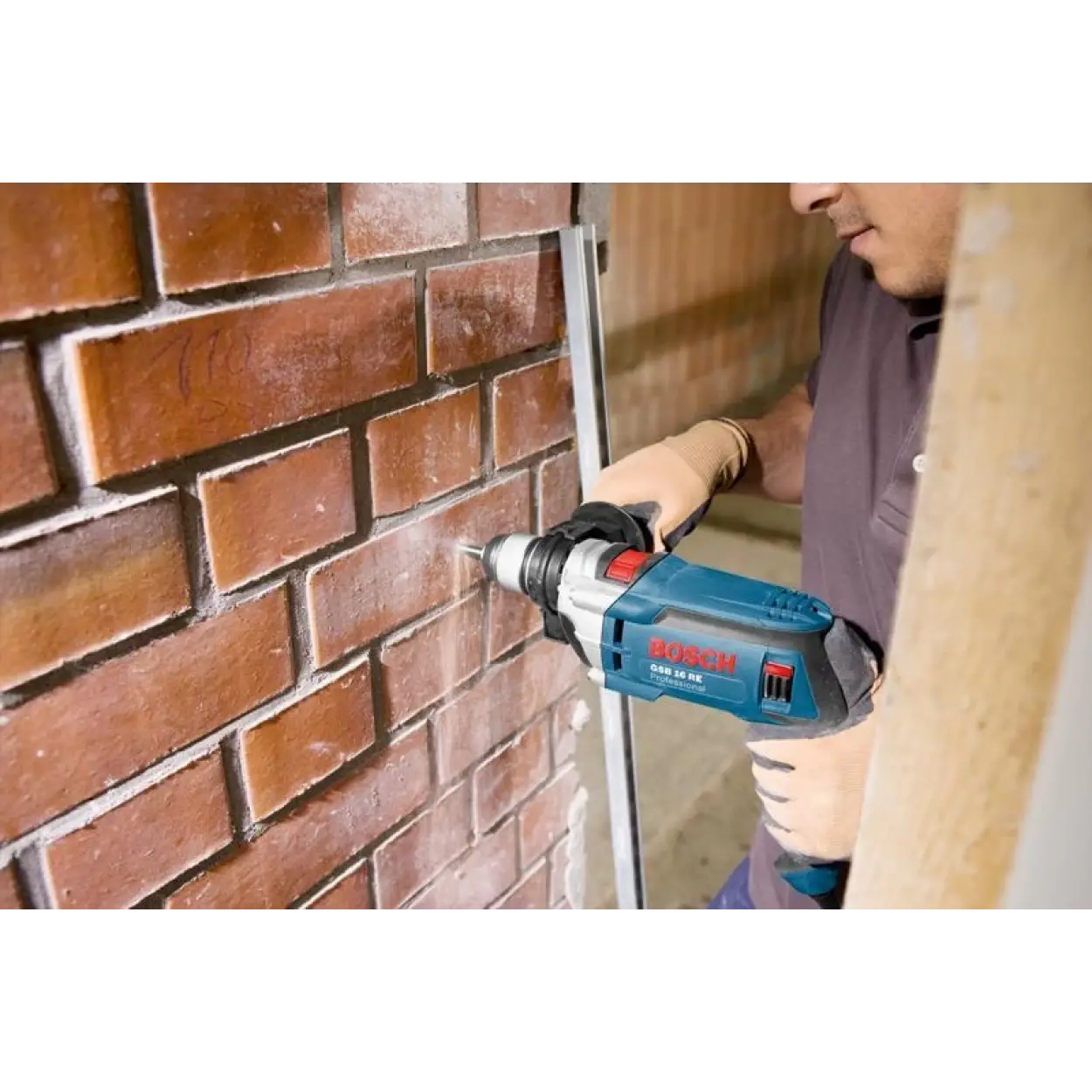 Bosch GSB 16 RE Darbeli Matkap 750 Watt