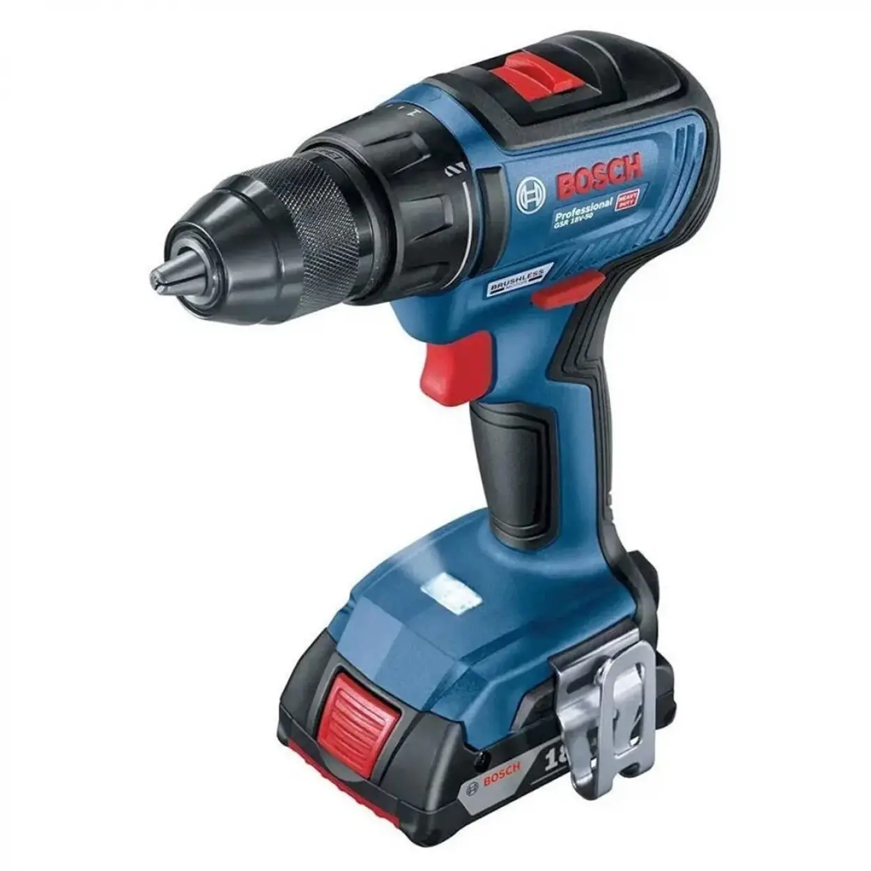 Bosch GWS 180-LI + GSR 18V-50 Akülü Taşlama ve Vidalama Matkap Seti