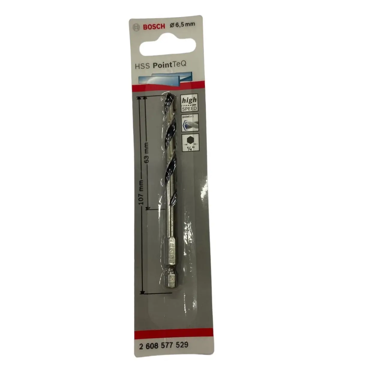 Bosch Pointteq Altıgen Şaftlı Hss Matkap Ucu 6,5 mm