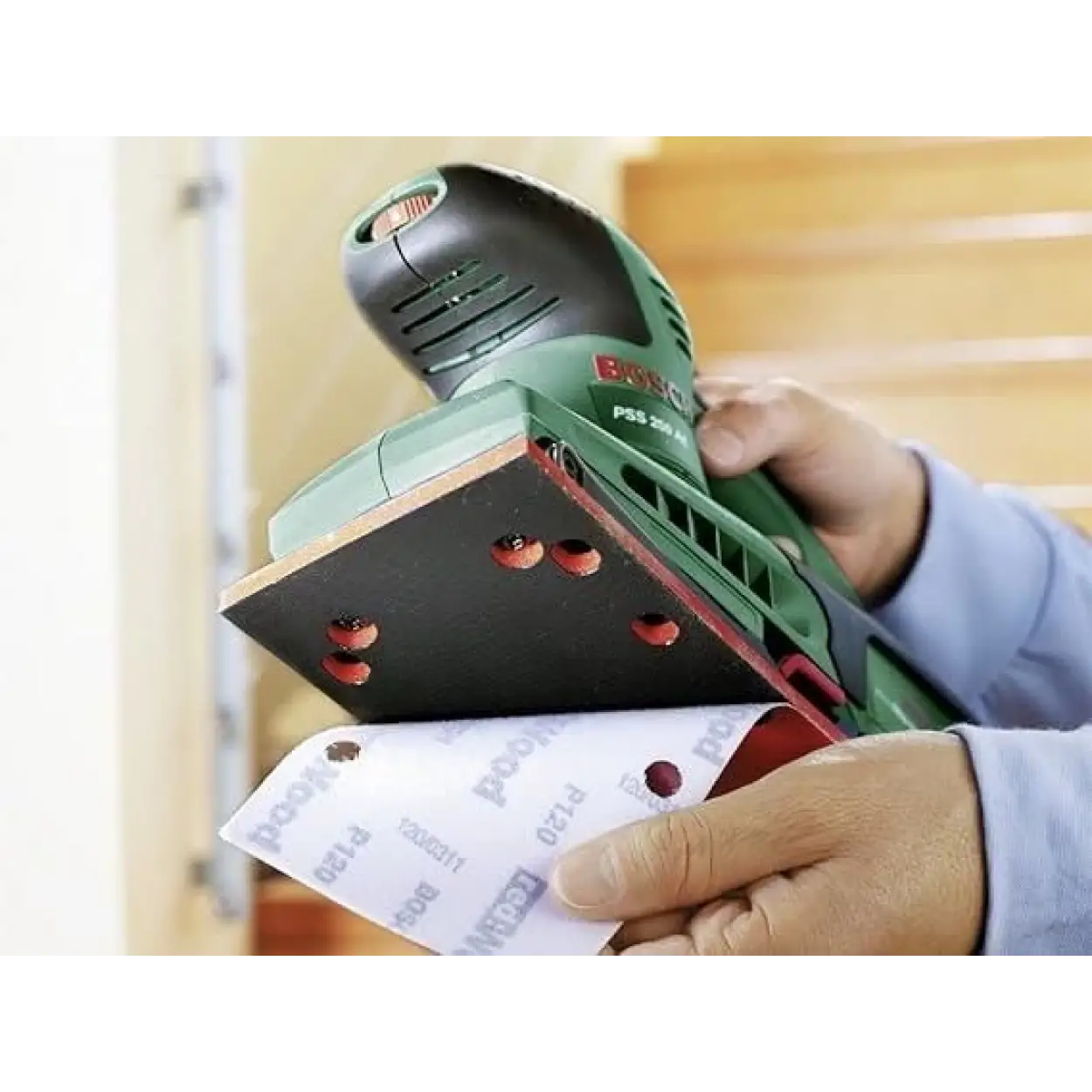 Bosch PSS 250 AE Elektrikli Titreşimli Zımpara Makinası