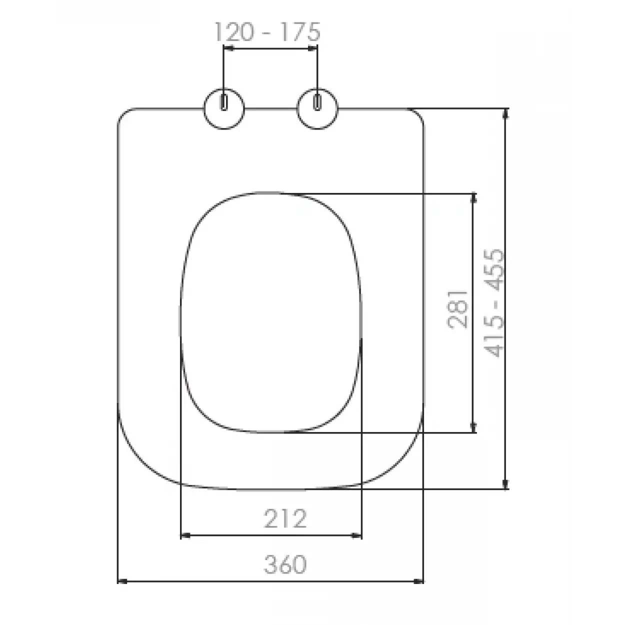 CANTO KLOZET KAPAĞI (YAVAŞ KAPANAN - ÜSTTEN SIKMALI)