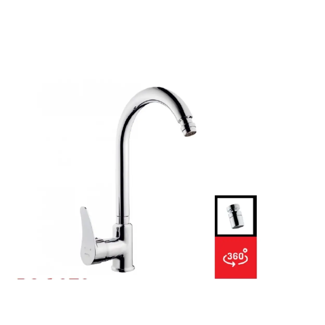 DÜDEN MİX KUĞU EVYE BATARYA ( OYNAR PERLATÖR - Q40 KARTUŞ - TS EN 817 )