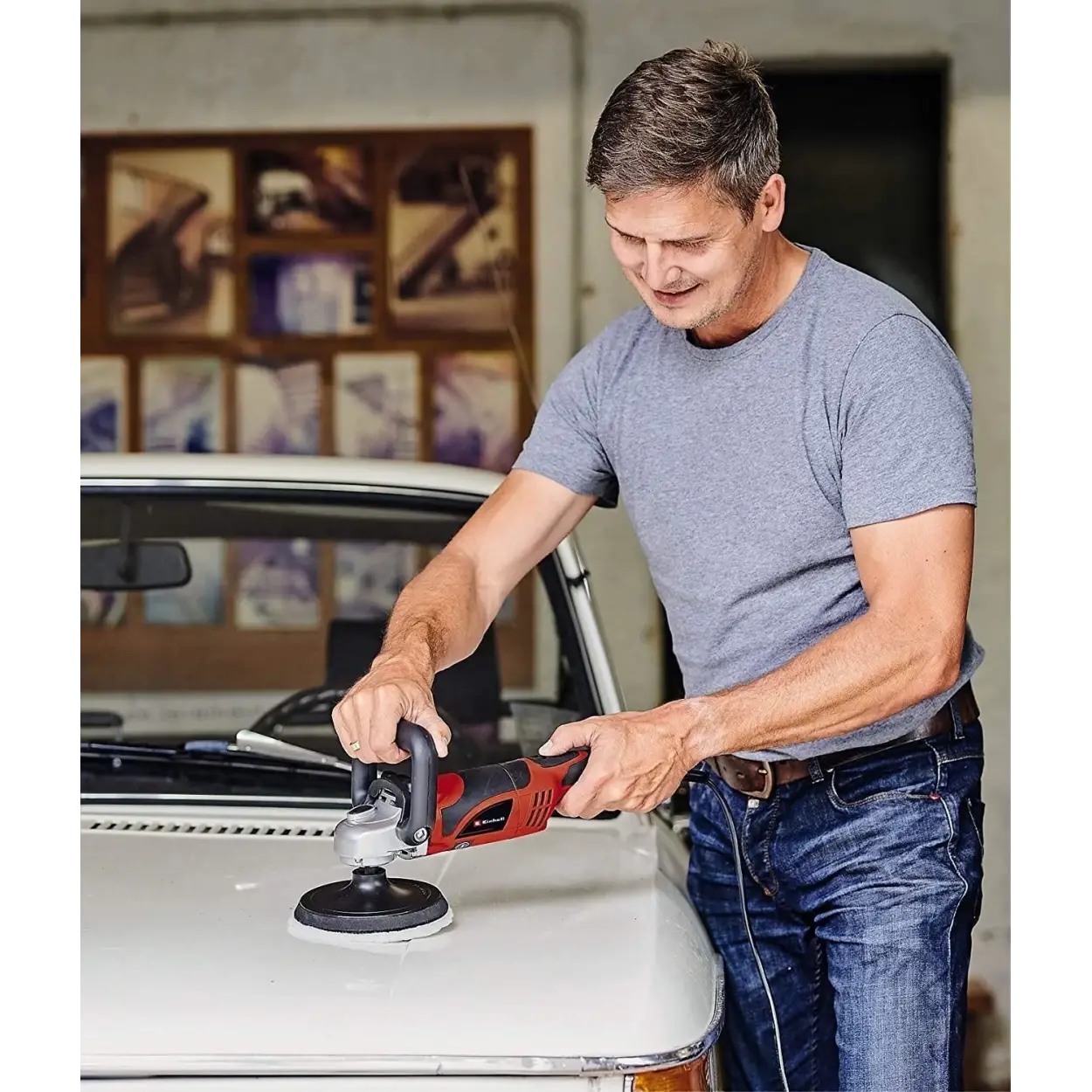 Einhell CC PO 1100/150 E Polisaj Makinası 1100 Watt 180 mm