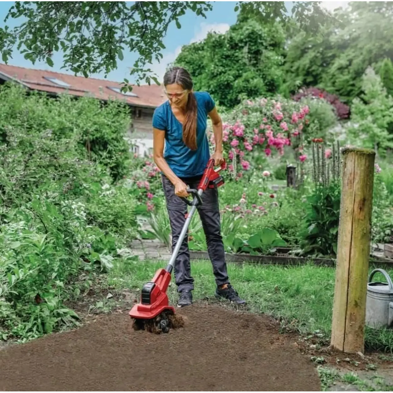 Einhell GE CR 18/20 Lİ E Solo Toprak Frezeleme Makinası