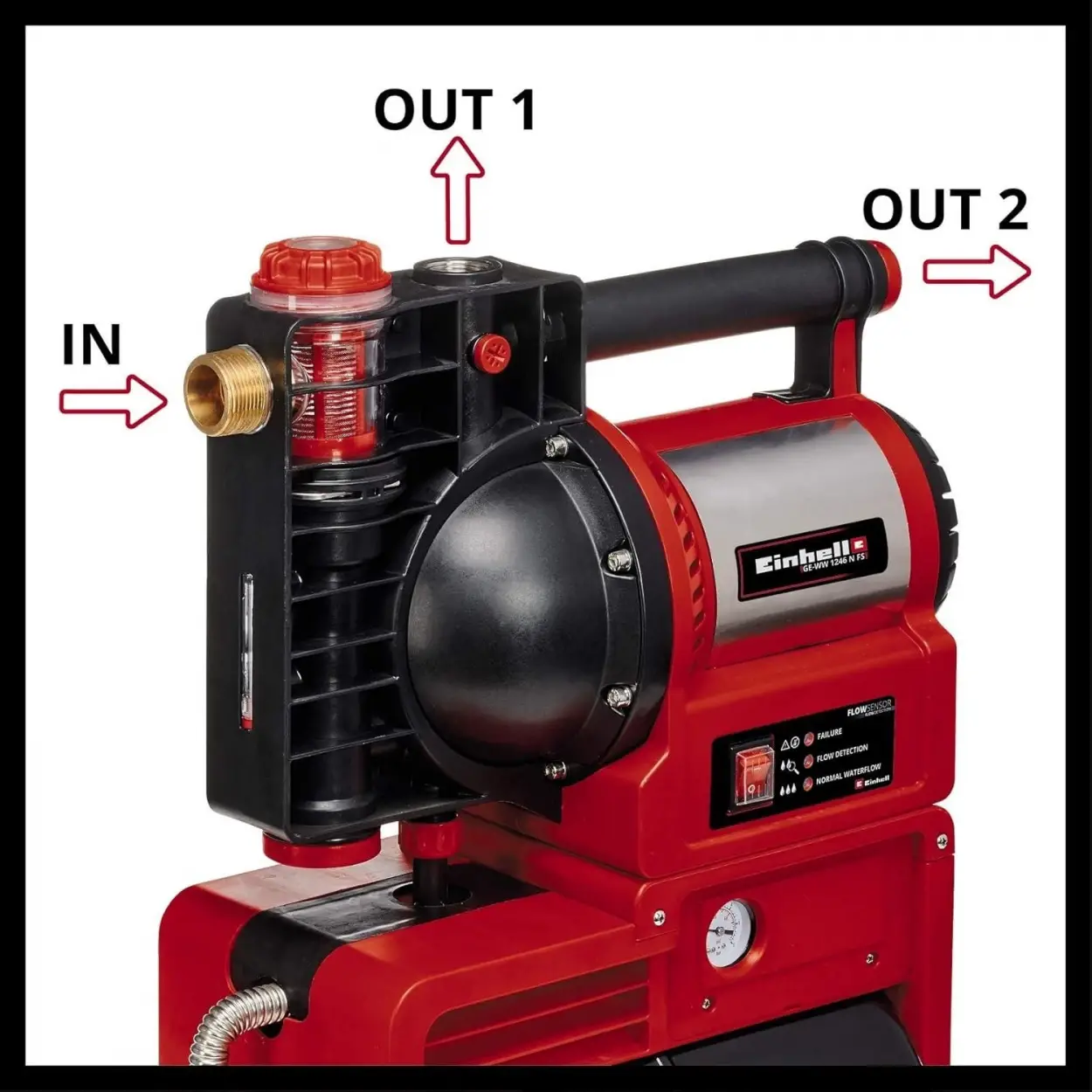 Einhell GE WW 1246 N FS Hidrofor 1250 Watt