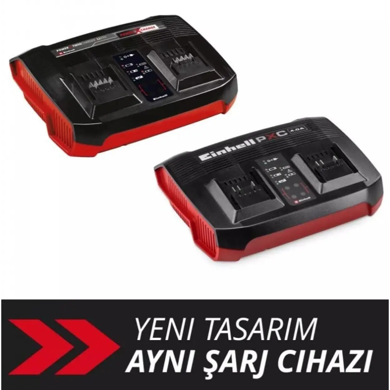 Einhell Power X Twincharger 4 A Akü Şarj Cihazı 18 Volt