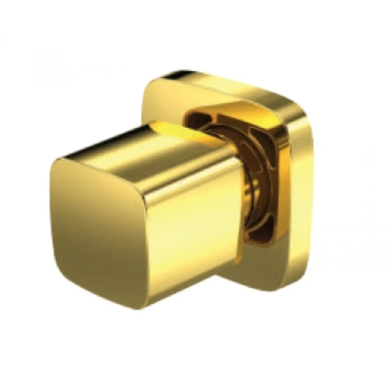 ELIXIR ANKASTRE ARA KESME VALFİ (PLASTİK VOLAN-1/2 PRİNÇ GÖVDE)