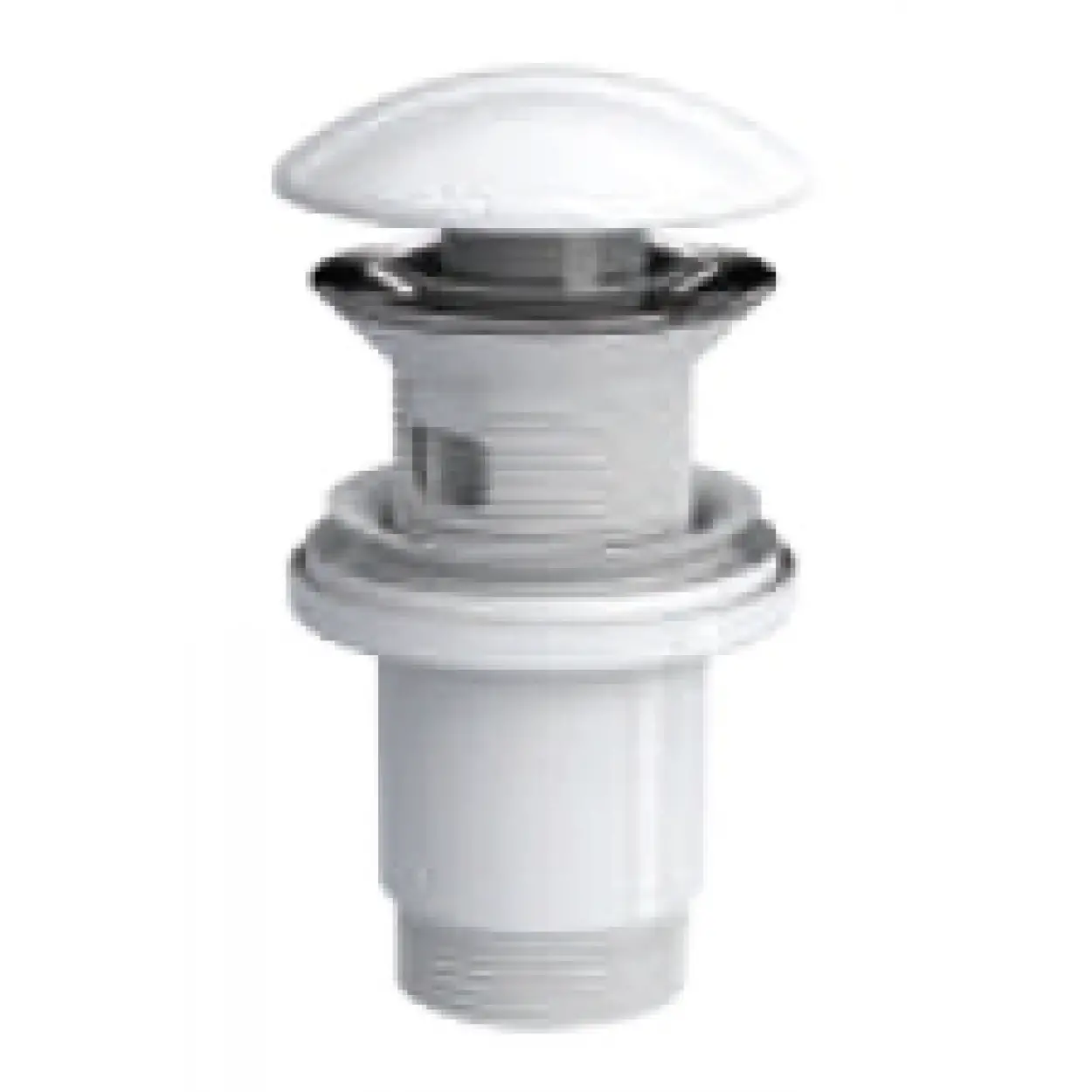 ELIXIR POP UP - SERAMİK BAŞLI PARLAK BEYAZ (TAŞMA DELİKLİ - ABS GÖVDE)