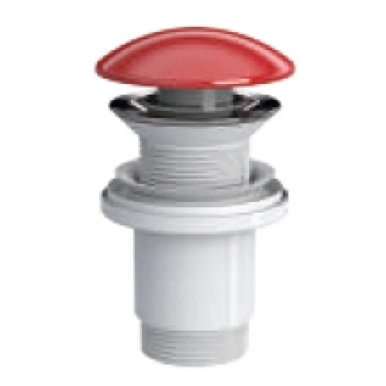 ELIXIR POP UP - SERAMİK BAŞLI PARLAK KIRMIZI (TAŞMA DELİKSİZ - ABS GÖVDE)