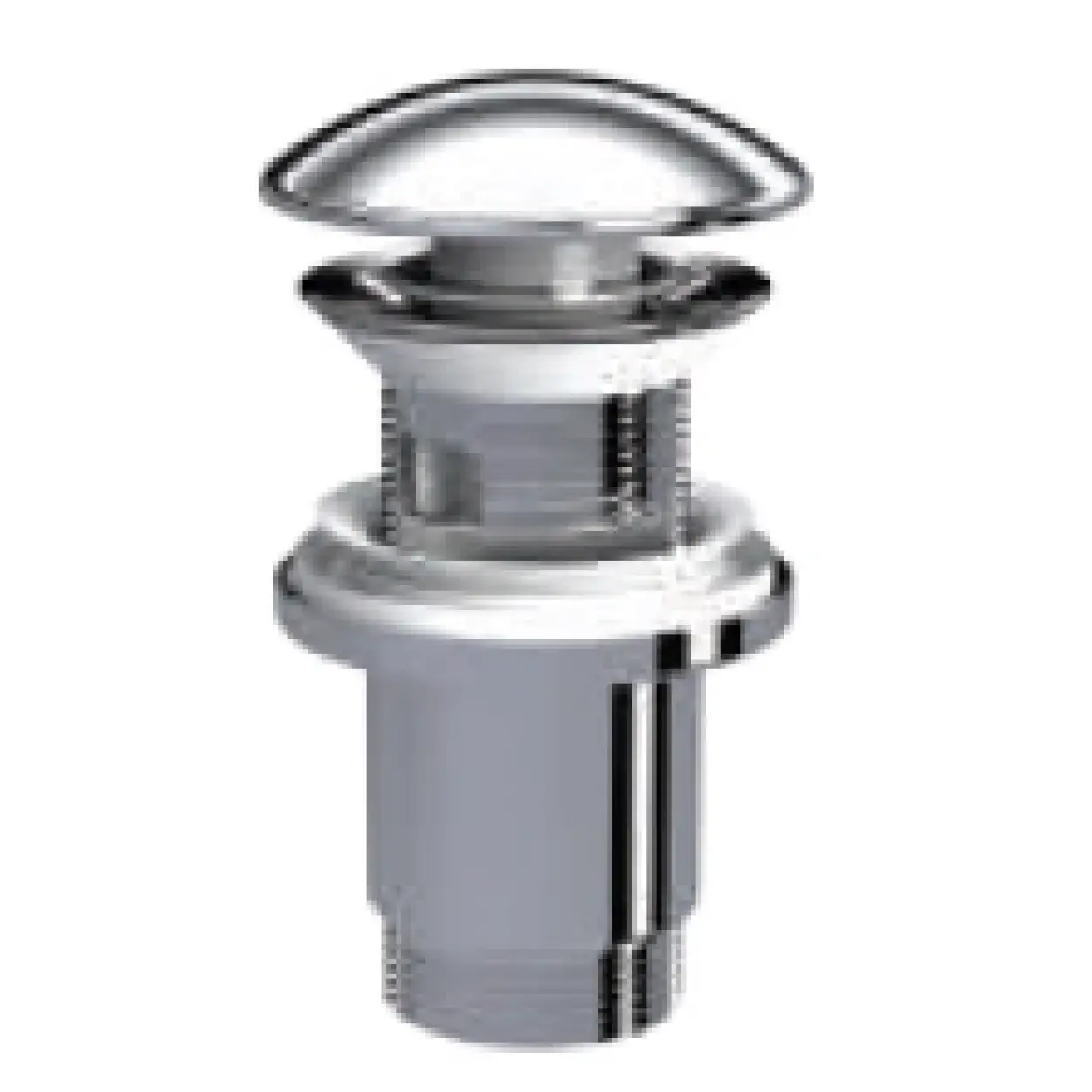 ELIXIR POP UP - SERAMİK BAŞLI PARLAK KROM (TAŞMA DELİKLİ - ABS GÖVDE)