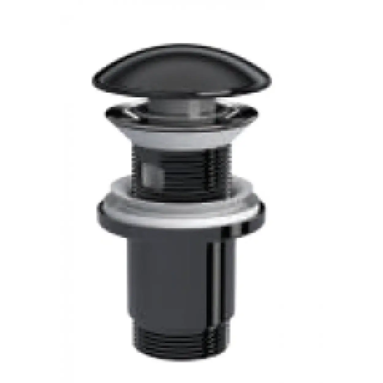 ELIXIR POP UP - SERAMİK BAŞLI PARLAK SİYAH (TAŞMA DELİKLİ - ABS GÖVDE)