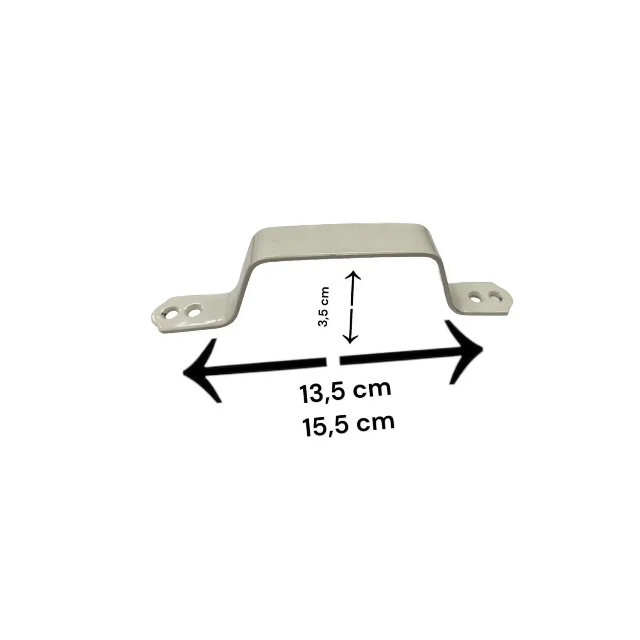 Ennalbur Demir Doğrama Kulp Beyaz Kaplama