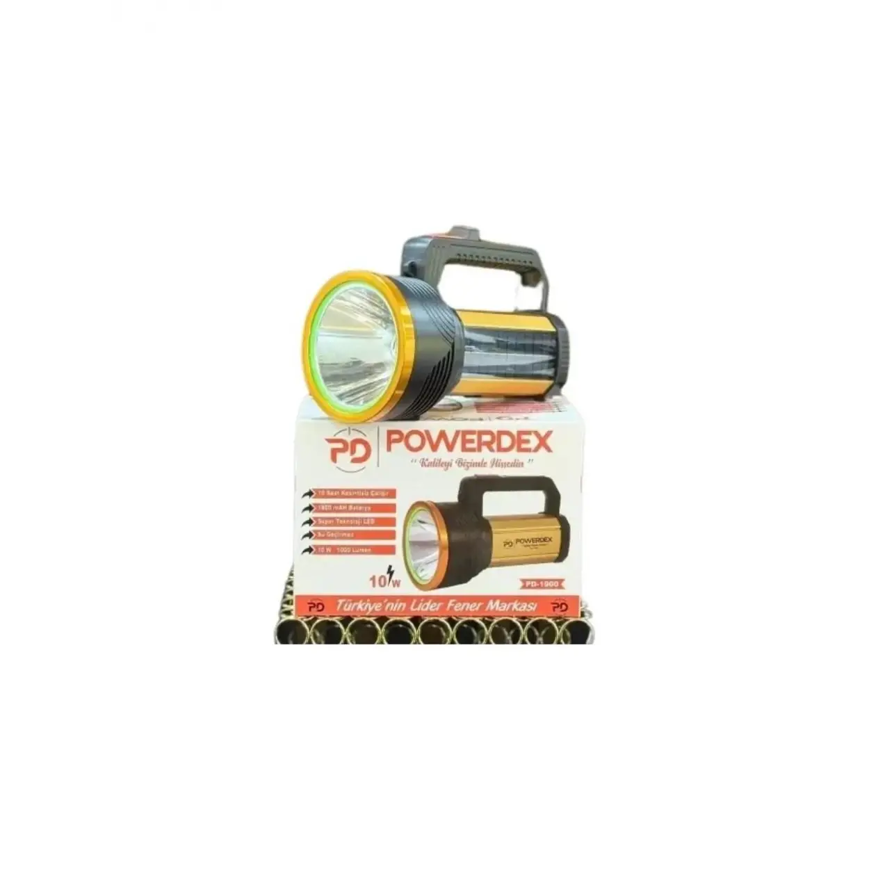 Ennalbur Powerdeks PD-1900 Şarjlı El Feneri