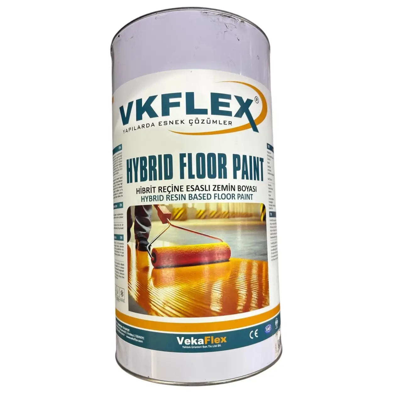 Ennalbur Vkflex Hybrid Floor Zemin Boyası 5 Kg  Ral 9005