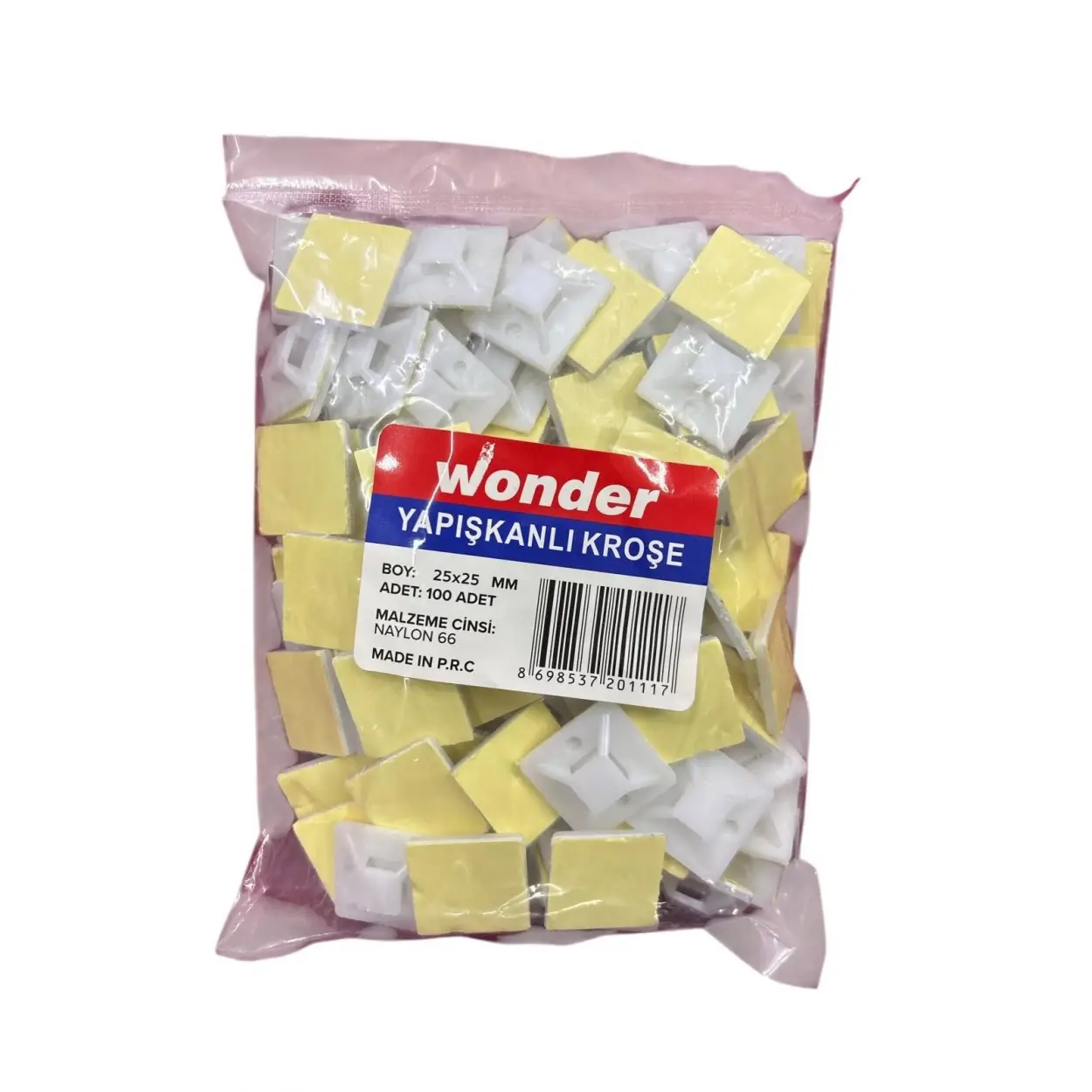 Ennalbur Wonder 25X25 Yapışkan Kroşe (100 Adet)