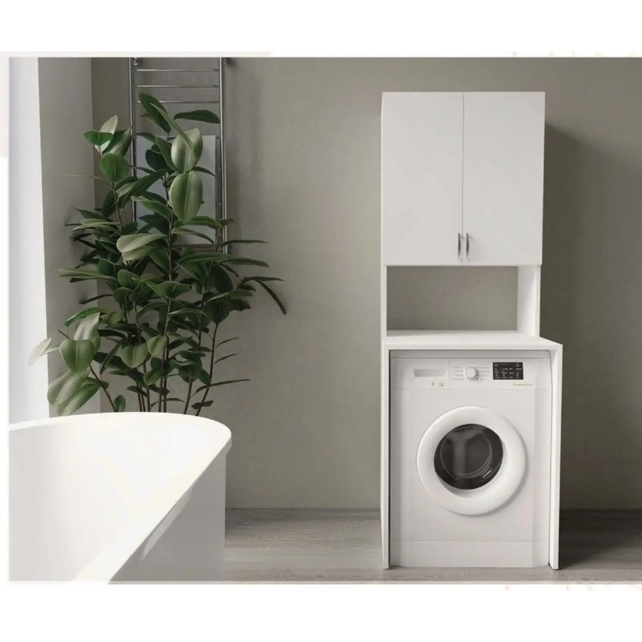 ENSA 05 Çamaşır Makinesi Dolabı Renkli Kapak