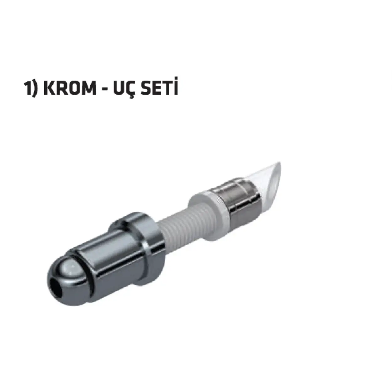 ESNEK TAHARET ÇUBUĞU REKORLU KROM UÇLU