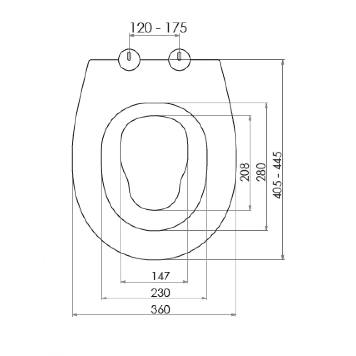 FAMILY (ÇOCUK ADAPTÖRLÜ) KLOZET KAPAĞI (YAVAŞ KAPANAN - ÜSTTEN SIKMALI)