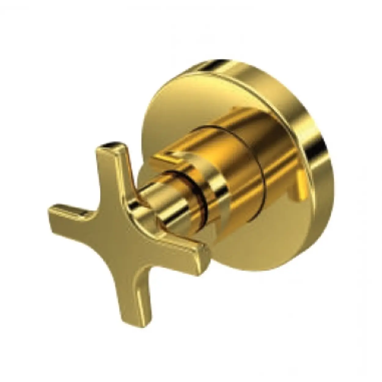 FELİX ANKASTRE ARA KESME VALFİ (PLASTİK VOLAN-1/2 PPRC GÖVDE)