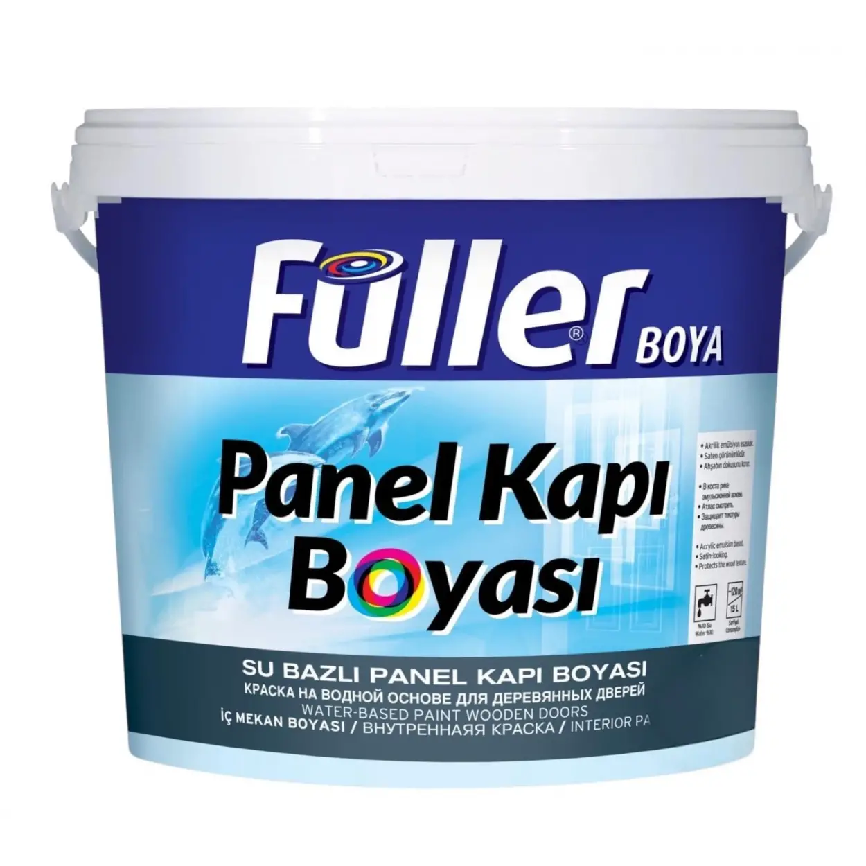Füller Panel Kapı Boyası Beyaz 2,5 Litre
