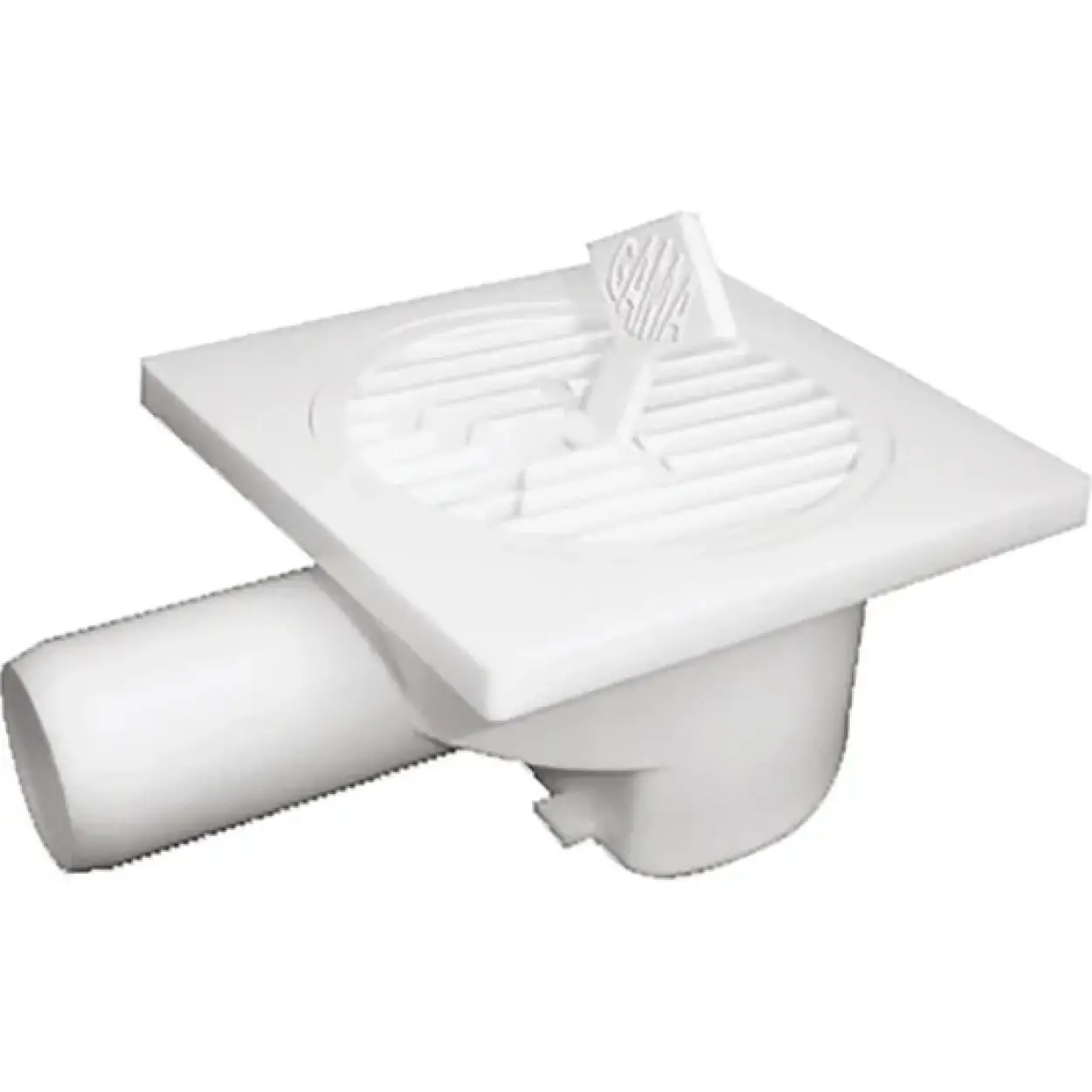 10X10 Yer Süzgeci (Yandan Çıkış) Ø32