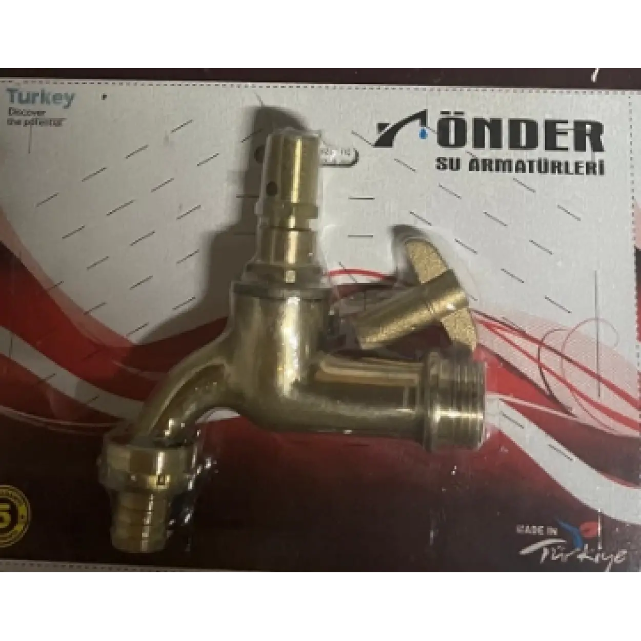 GCL - ANAHTARLI SARI MUSLUK 1/2