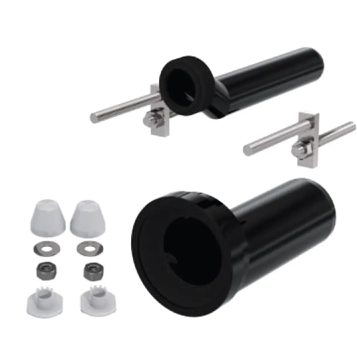 GÖMME REZERVUAR EKSANTRİK ASMA KLOZET MONTAJ KİTİ - 25 mm KAÇIK