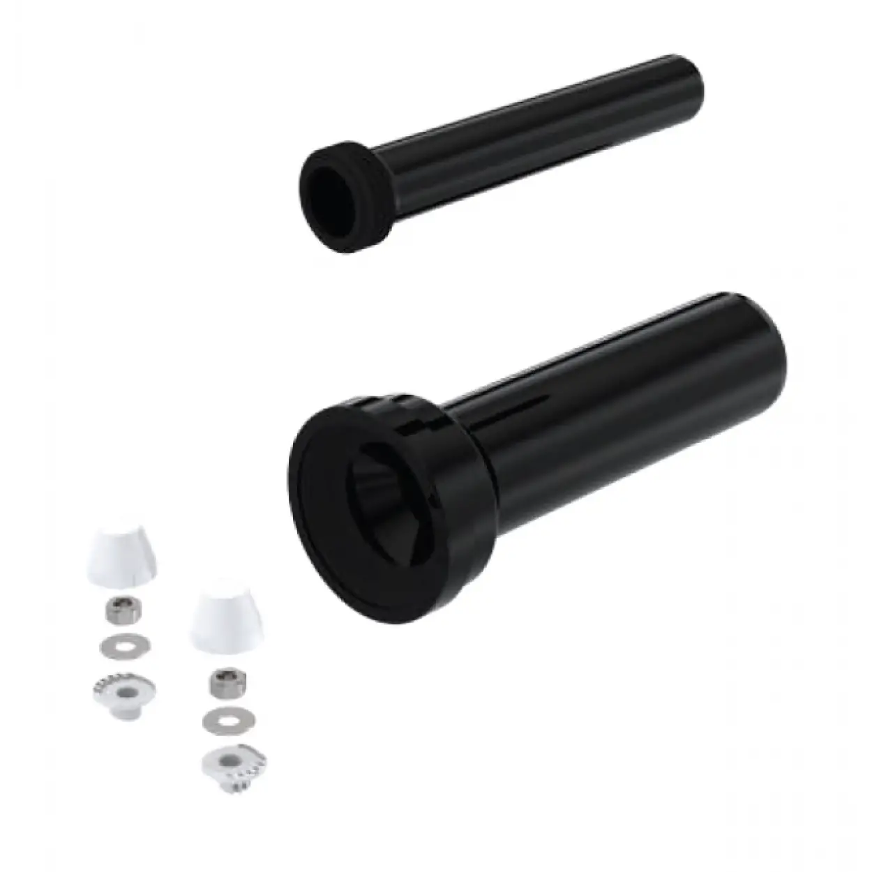 GÖMME REZERVUAR KADA SETİ + M12 KONİK BURÇ VE TAPA ( Q90X350 + Q45X310 mm )