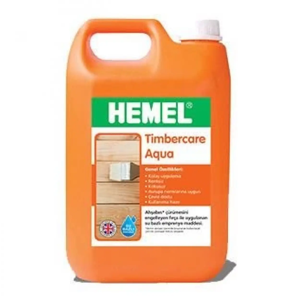 Hemel Timbercare Aqua Emprenye 20 Litre Şeffaf