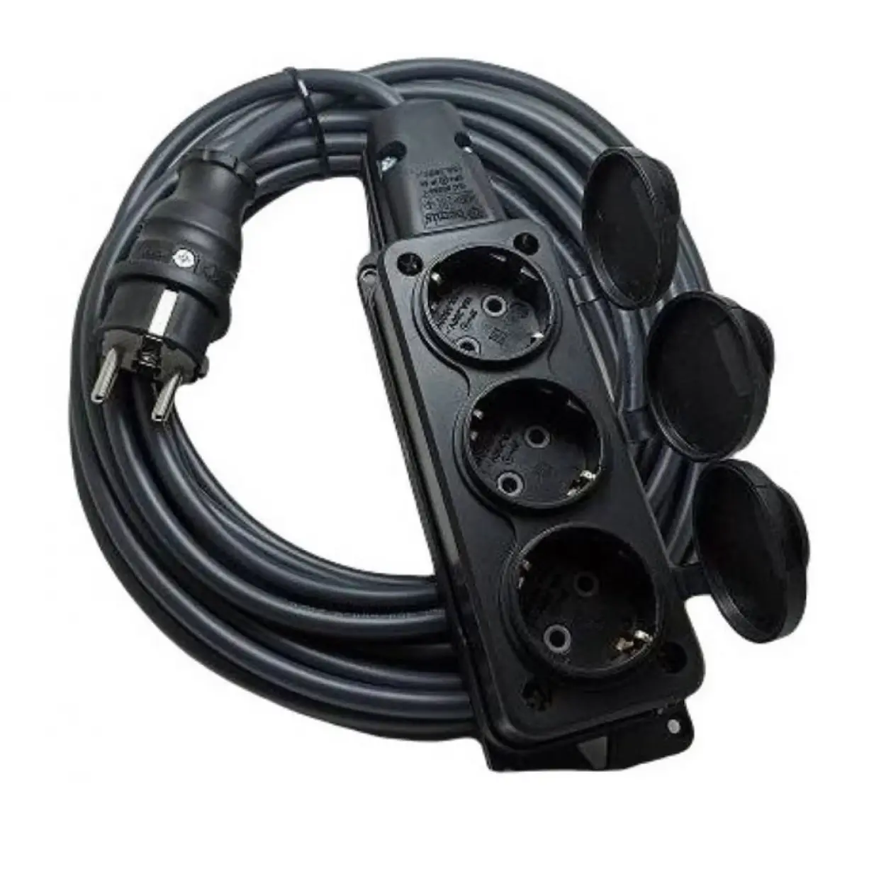 Hiva HV808 30 Metre 3 lü Kauçuk Uzatma Kablo  3X2,5