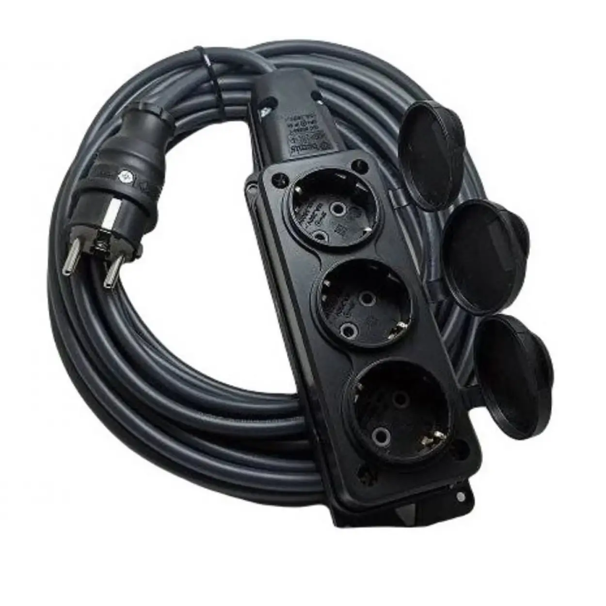 Hiva HV808 30 Metre 3 lü Kauçuk Uzatma Kablo  3X2,5