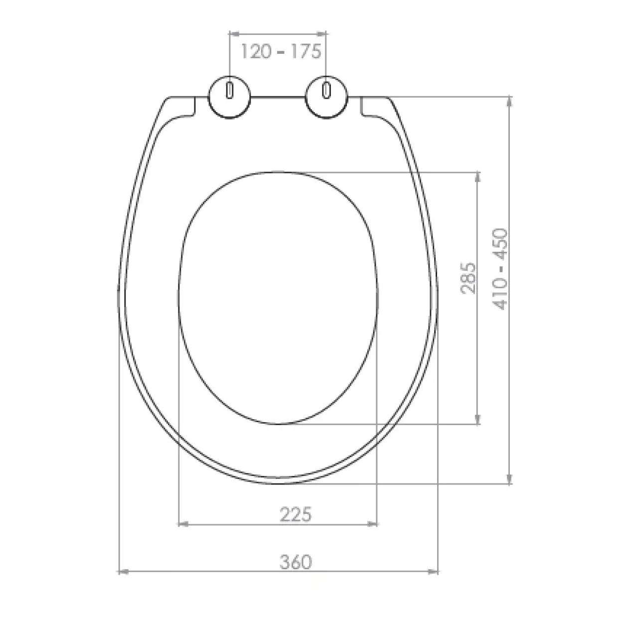İPEK KLOZET KAPAĞI (YAVAŞ KAPANAN - ÜSTTEN SIKMALI)
