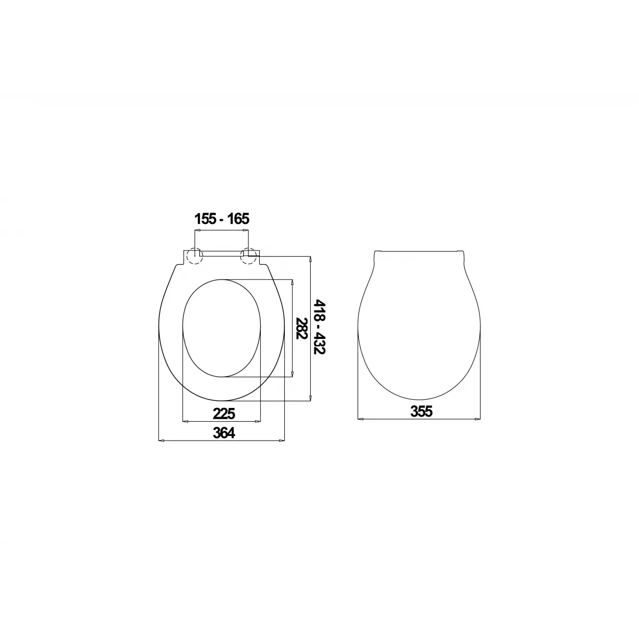 JAPAR - Akdeniz Slim Klozet Kapak Duroplast
