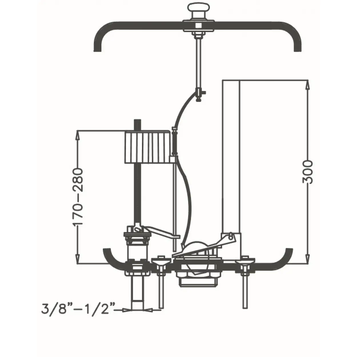 JAPAR - Karadeniz Çekmeli İç Takım (krom çekme butonu - kutulu)