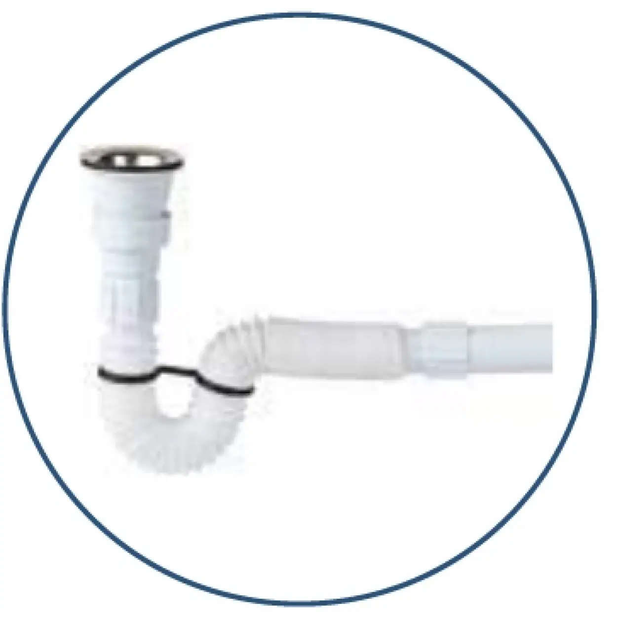 JAPAR - Körüklü Lavabo Sifonu Q32