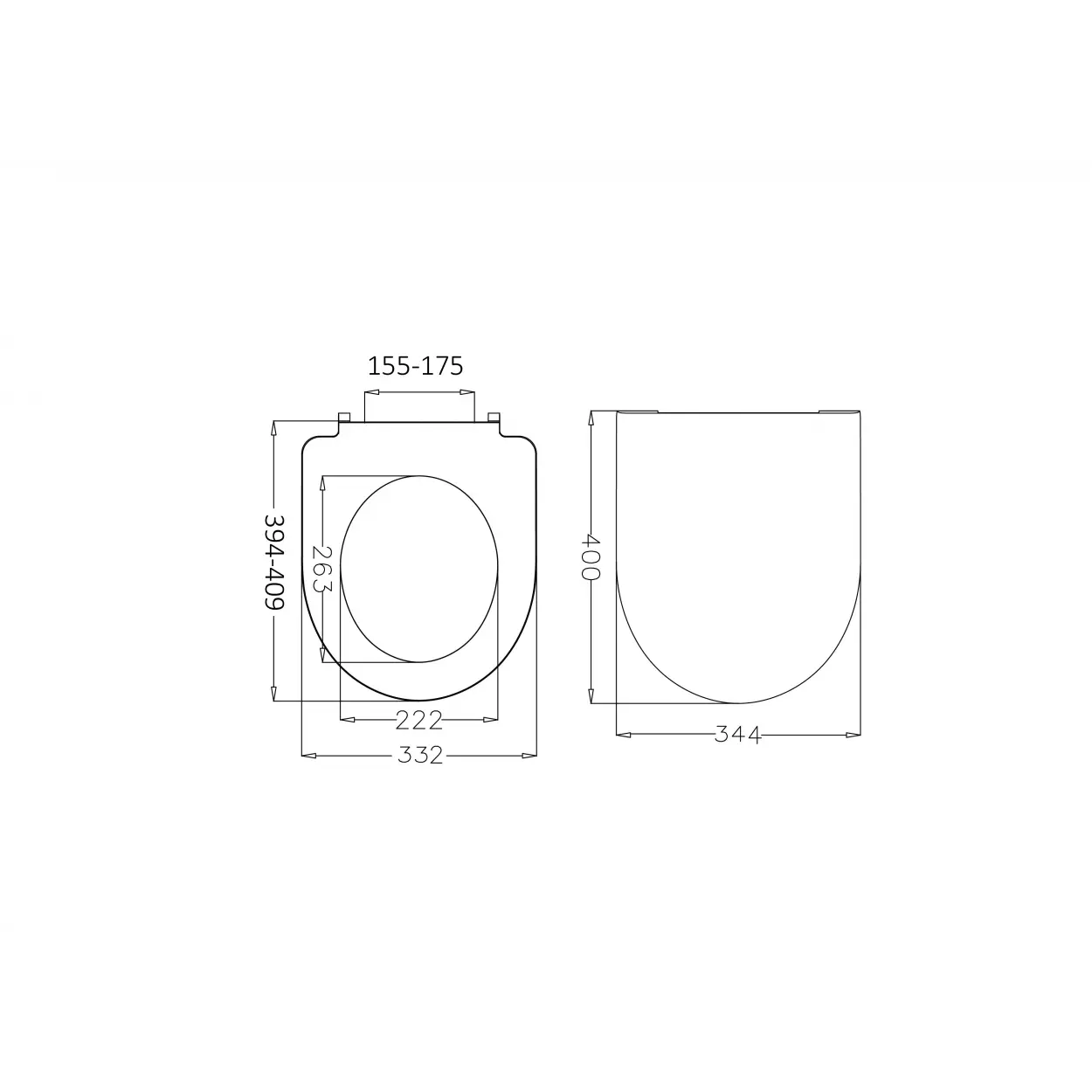 JAPAR - Minör Slim Klozet Kapak Duroplast ( Yavaş Kapanan )
