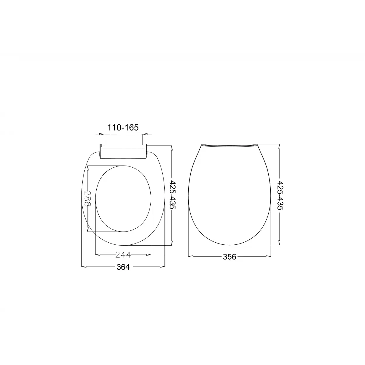 JAPAR - Ocean Klozet Kapak Polipropilen