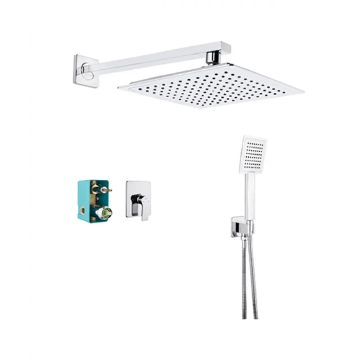 KARE - ANKASTRE BANYO SETİ 2 YOLLU