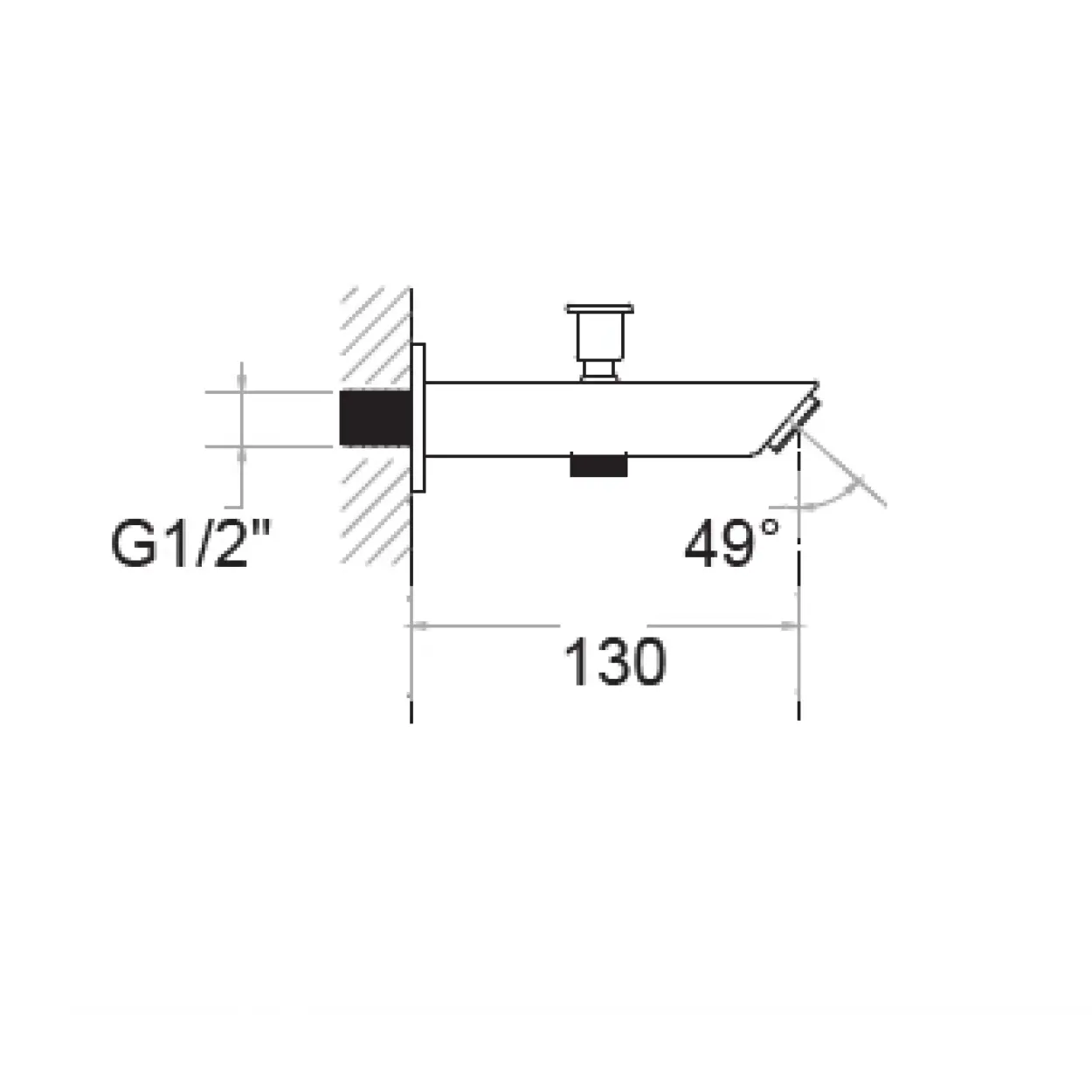 KARE - ANKASTRE ÇIKIS UCU (YÖNLENDİRİCİLİ)
