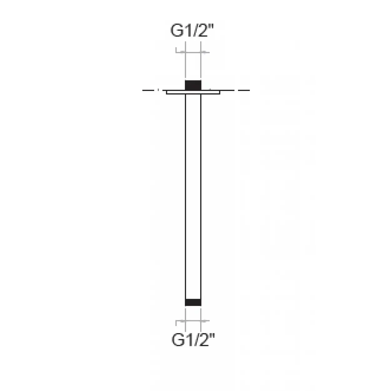 KARE - ANKASTRE TEPE DUS BORUSU KARE 25 cm