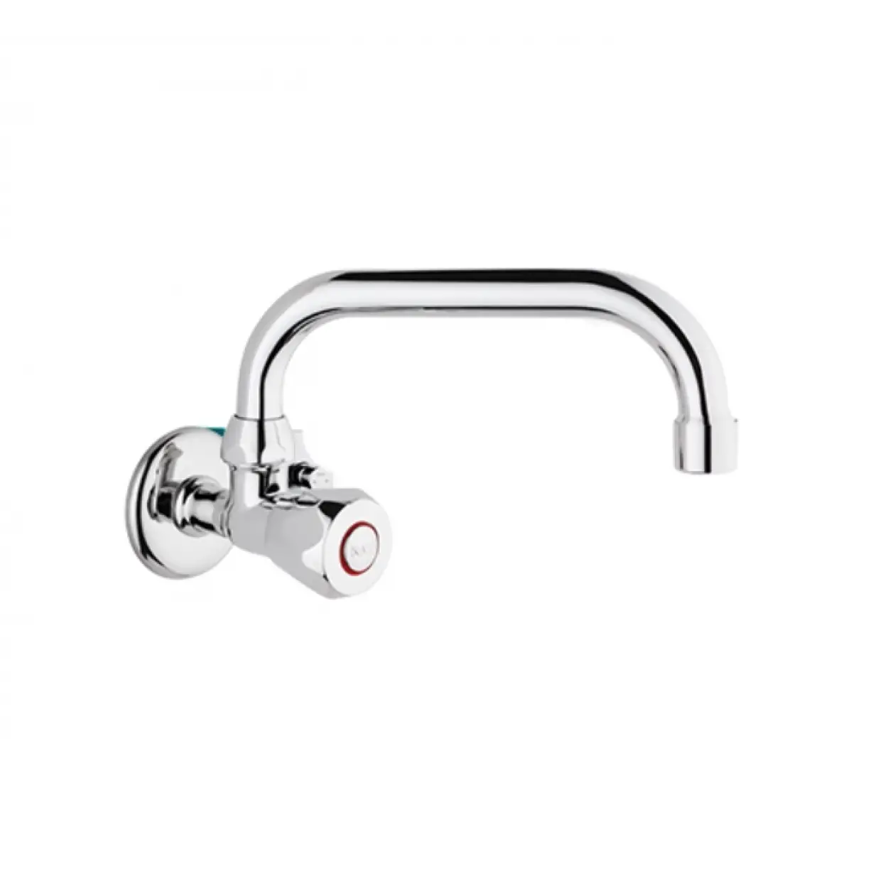 KARE - TEKSU GİRİŞLİ KLASİK LAVABO BATARYASI (DUVARDAN)