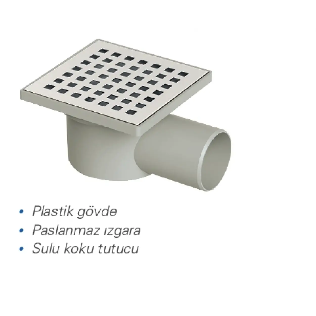 MAXİFLOW - EKO 10X10 Q50 YANDAN YER SÜZGECİ