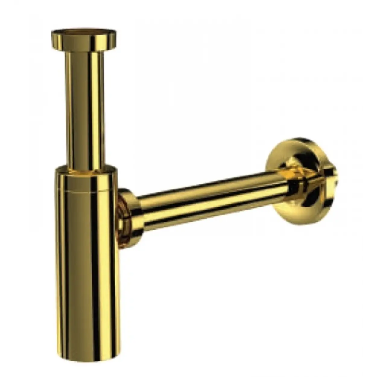 MOON AYARLANABİLİR SİFON - PARLAK ALTIN - ABS (MAX. 250 mm)