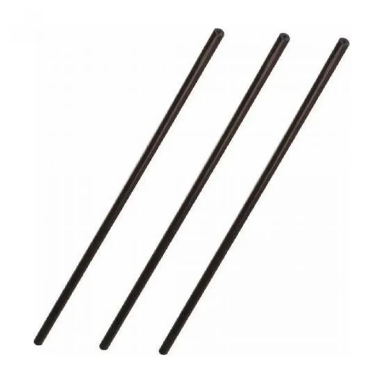 Mum Sıcak Silikon Siyah 6,2 mm  30 Cm 3 Adet